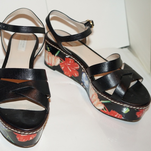 COLE HAAN JIANNA WEDGE SANDAL boho - Picture 3 of 8